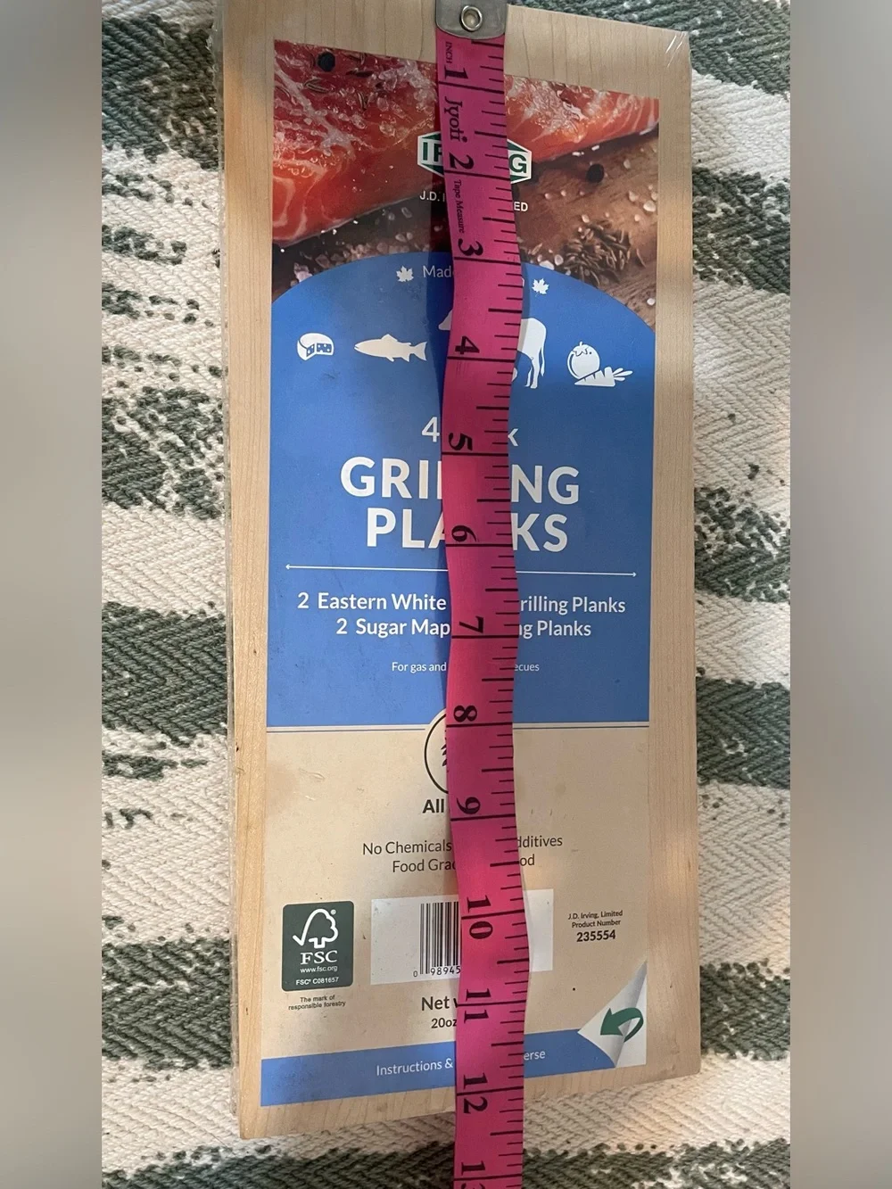 Pack of 4 grilling plates. Brand new.